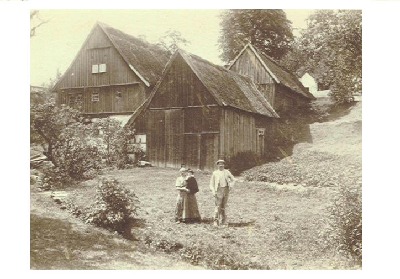 Kirchmühle Großdrebnitz  anno 1900